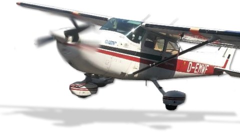Das Forschungsflugzeug C172 N "Skyhawk"