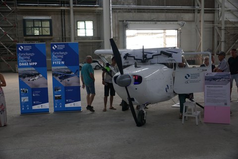 Die Forschungsflugzeuge im Fokus