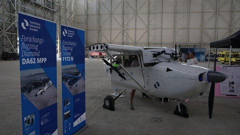 Die Forschungsflugzeuge im Fokus