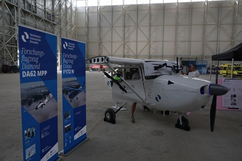 Die Forschungsflugzeuge im Fokus