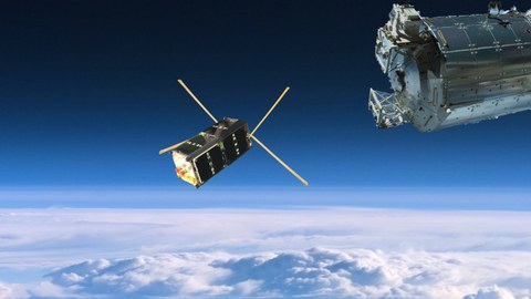 SOMP2 verlässt die Raumstation