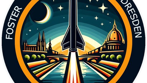 Darstellung des Logos des Raketenprojekts VEROX