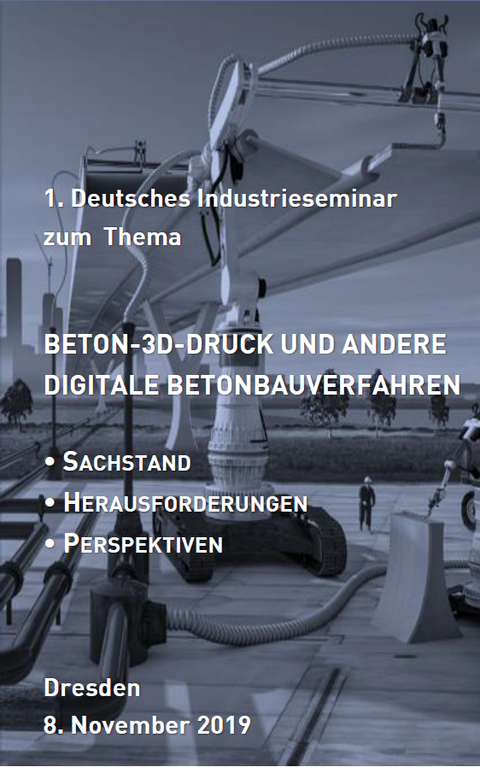 Industrieseminar 3D Betondruck