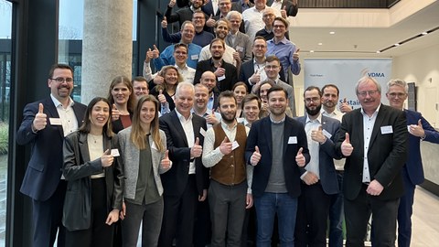 The Fluid 4.0 consortium at the kick-off on 07.02.2024 at the VDMA in Frankfurt a.M.