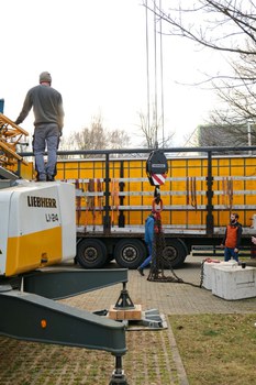 Unser neuer Forschungskran