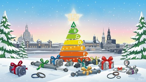 Weihnachtsgrußkarte