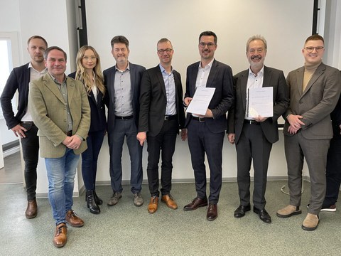 Unterzeichnung des Bauvertrags