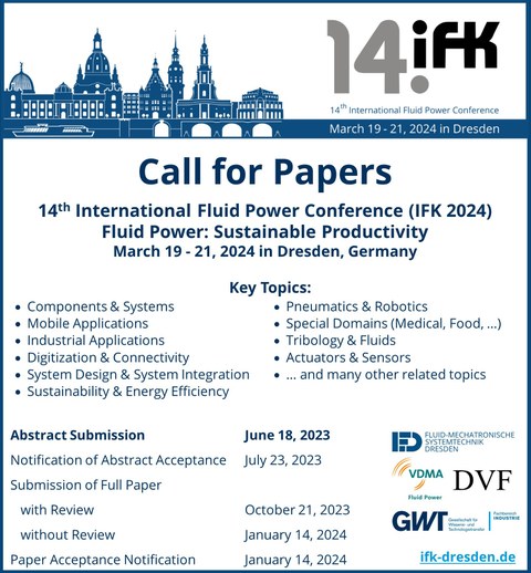 Call for Papers for the 14th IFK 2024