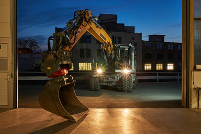 Mobilbagger Liebherr A918