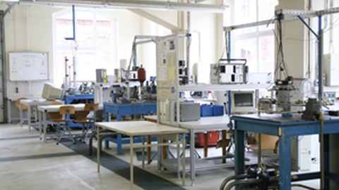 View of the Testing Lab – Valve Test Rigs