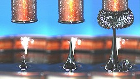 3 Ferrofluid-Igel Magneten