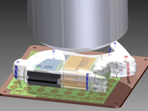 Kaninchenphantom für quantitative bildgebende Messungen an magnetischen MNP-Matrix-Hybridmaterialien.