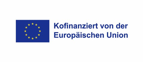 Förderlogos von EU und Freistaat Sachsen