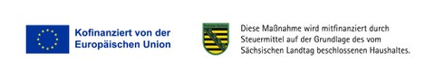 Förderung durch Die Europäische Union und das Land Sachsen