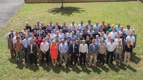 Gruppenbild der Beteiligten am Projekttreffen von DigiTain im Juli 2023 in Dresden