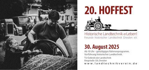 Einladung Hoffest 30.08.2025