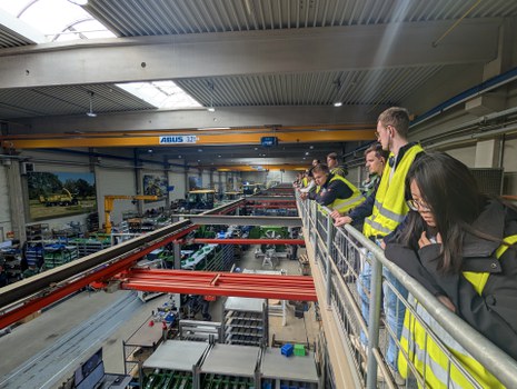 Blick in Produktion bei Firma Grimme
