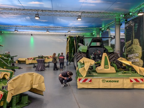 Maschinen der Firma Krone
