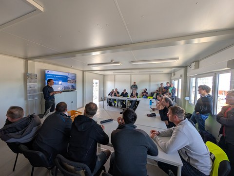 Vortrag über die Ausrichtung und die Details des Smart Mobility Labs