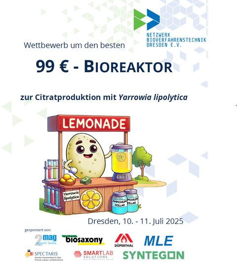 Bioreaktorwettbewerb Announcement 2025