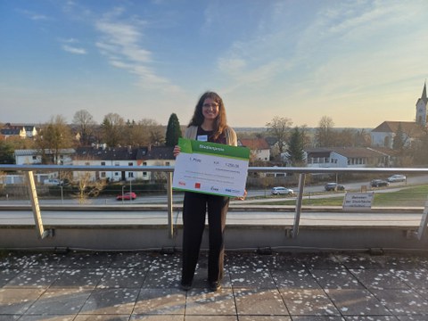 Preisträgerin des WIG Studienpreis 2026 Helen Lindemann von der Professur für Lebensmitteltechnik
