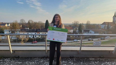 Preisträgerin des WIG Studienpreis 2026 Helen Lindemann von der Professur für Lebensmitteltechnik