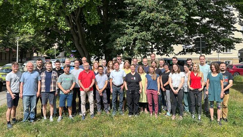 Team der Professur für Holztechnik und Faserwerkstofftechnik