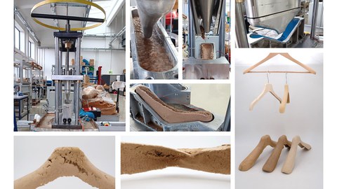 Bilderkollage der Versuche im Projekt CellFormDesign