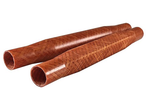 Lignobraid | Hohlprofil aus maschinell geflochtenen Furnierbändern