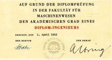 Diplom 1962