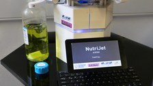 NutriJet control display.