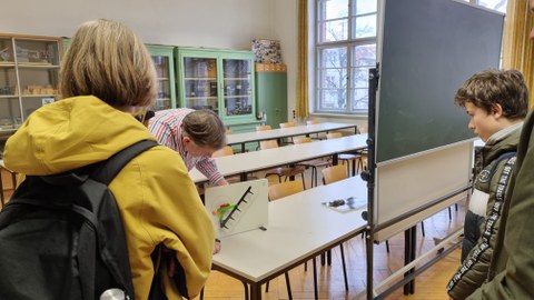 Vorführung Koppelgetriebe