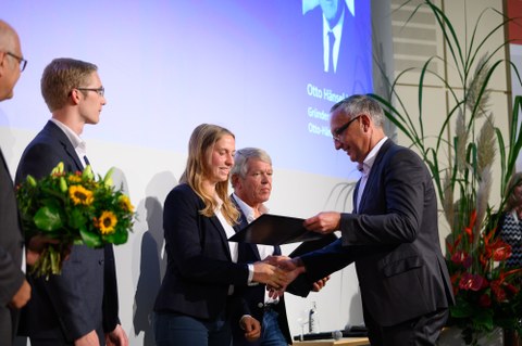 Preisverleihung Otto-Hänsel-Stiftung 2019