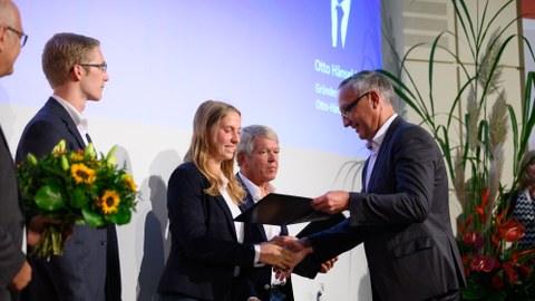 Preisverleihung Otto-Hänsel-Stiftung 2019