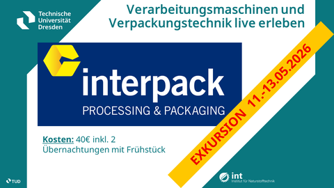 Werbung: Exkursion Interpack 2027. Informationen im Text.