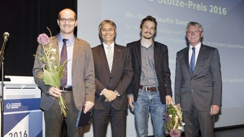 Verleihung des Franz-Stolze-Preises an Claudio Santarelli