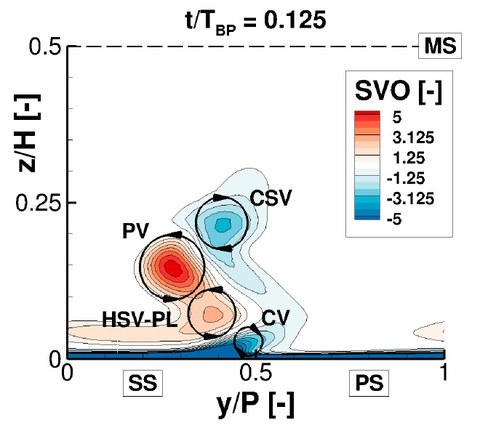 Streamwise vorticity