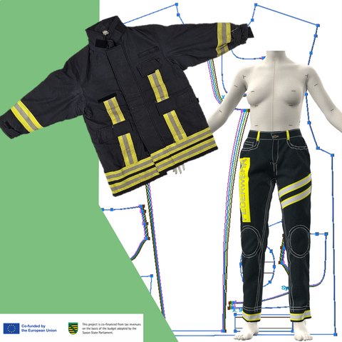 Bilder von gebrauchter Arbeitskleidung