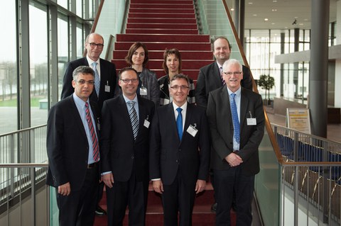 Selected organizers of the Aachen-Dresden Conference, © Lohse