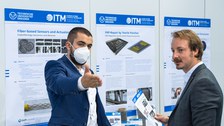 Impressionen vom Messestand auf der Techtextil 2022