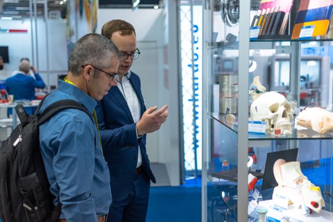 Impressionen vom Messestand auf der Techtextil 2022