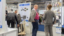 Impressionen vom Messestand auf der Techtextil 2022