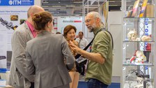 Impressionen vom Messestand auf der Techtextil 2022