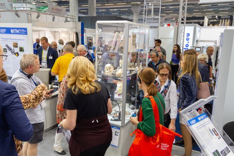 Impressionen vom Messestand auf der Techtextil 2022