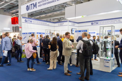 Impressionen vom Messestand auf der Techtextil 2022