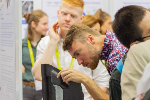 Impressionen vom Messestand auf der Techtextil 2022