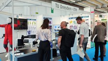 Impressionen vom Messestand auf der Texprocess 2022