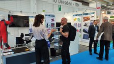 Impressionen vom Messestand auf der Texprocess 2022