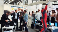 Impressionen vom Messestand auf der Texprocess 2022