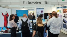 Impressionen vom Messestand auf der Texprocess 2022